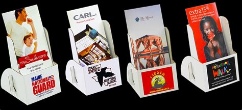 cardboard brochure holders printed.